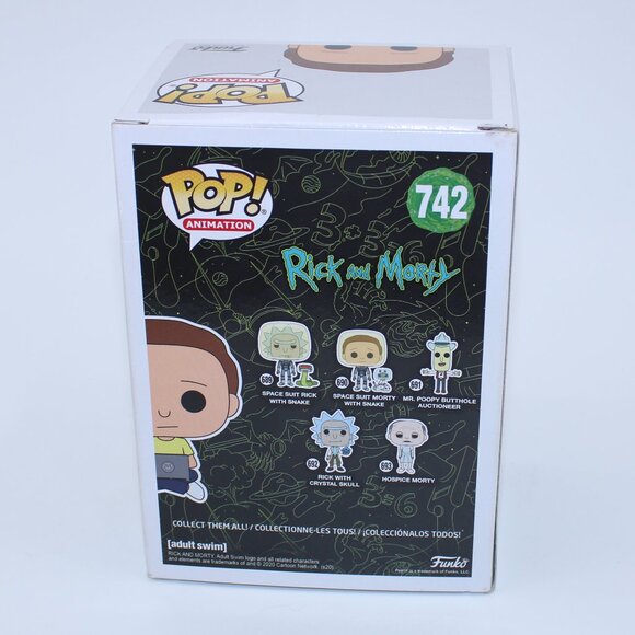 Funko Pop #742 Morty with Laptop Rick & Morty Gamestop Exclusive - Picture 3 of 4